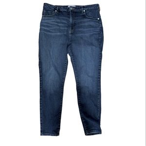 EVERLANE The Curvy High Rise Skinny Jeans Size 33 Blue Denim